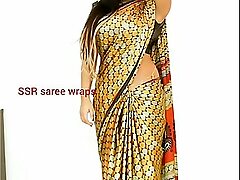 Telugu aunty saree satin saree  intercourse photograph accouterment 1 4